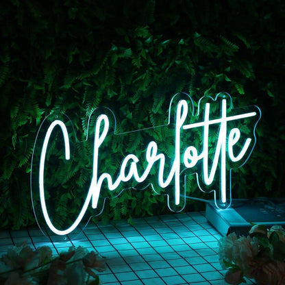 Charlotte Name Led Neon Sign - Shineneon