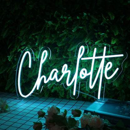 Charlotte Name Led Neon Sign - Shineneon