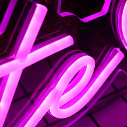 Charlotte Purple Led Neon Sign - Shineneon