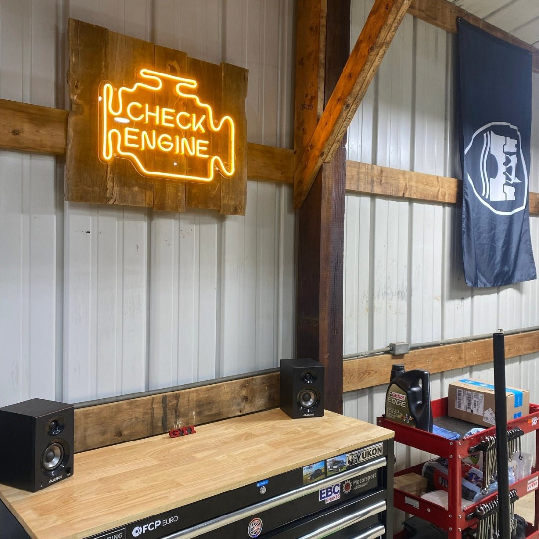 Check Engine Led Sign Business Neon Sign - Shineneon