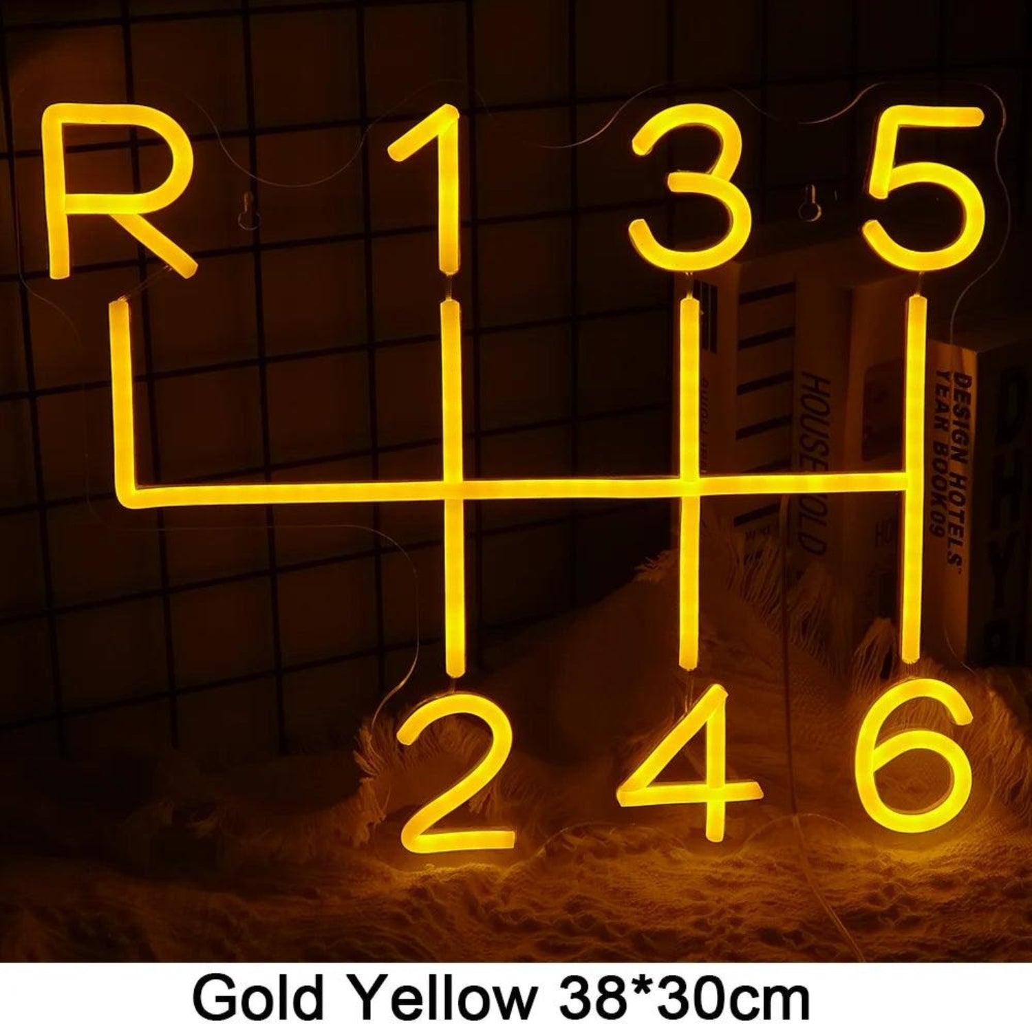 Check Engine Red-Yellow Led Neon Sign For Garage Decor | Shineneon