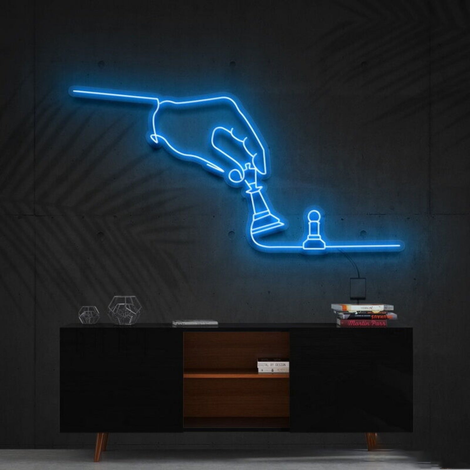 Checkmate Led Neon Sign Fchess And Game Lovers - Shineneon