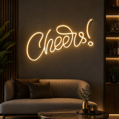 Cheers Bar LED Neon Sign - 04 Size Image