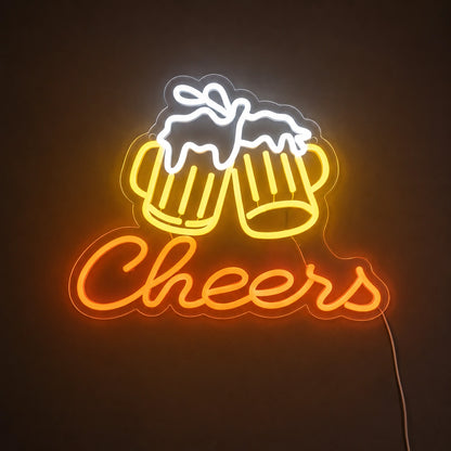 Cheers Beer Mug Neon Sign LED Neon Sign main product image