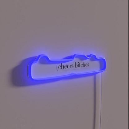 Cheers Bitches Rgb Led Neon Sign - Shineneon