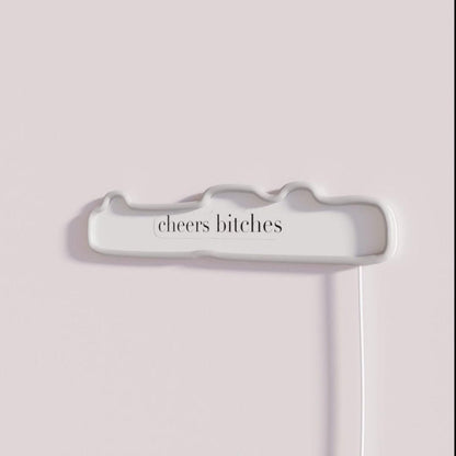 Cheers Bitches Rgb Led Neon Sign - Shineneon