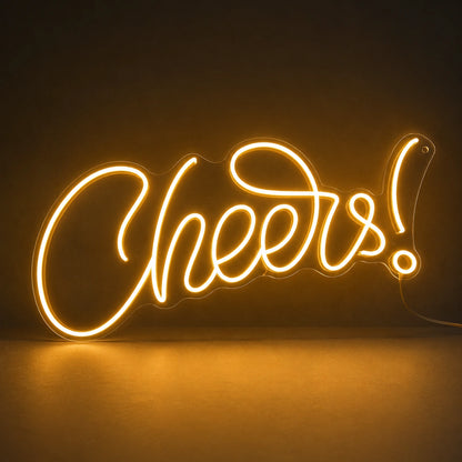 Cheers Champagne Neon Sign LED Neon Sign main product image