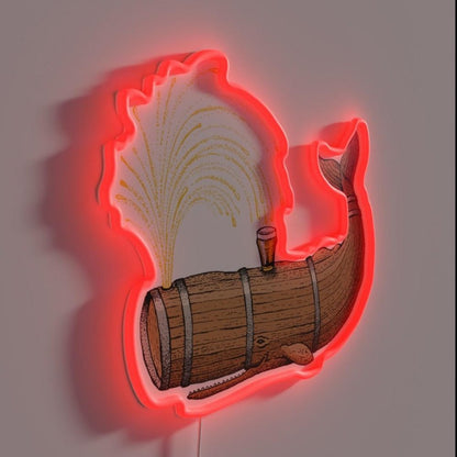 Cheers Keg Whale Rgb Led Neon Sign - Shineneon