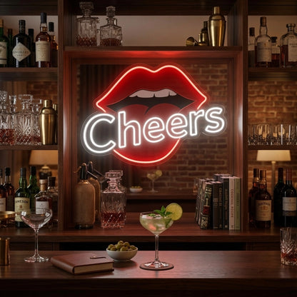 Cheers LED Neon Sign Home Decor - 01 Original Product Image