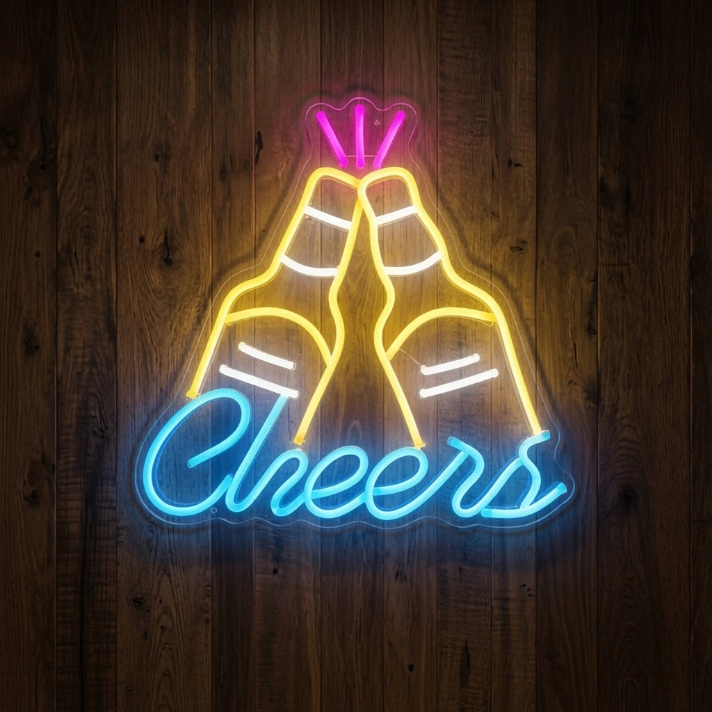 Cheers LED Neon Sign Home Wall Art Wall Neon Sign - 01 Original Product Image