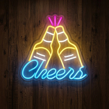 Cheers LED Neon Sign Home Wall Art Wall Neon Sign - 01 Original Product Image