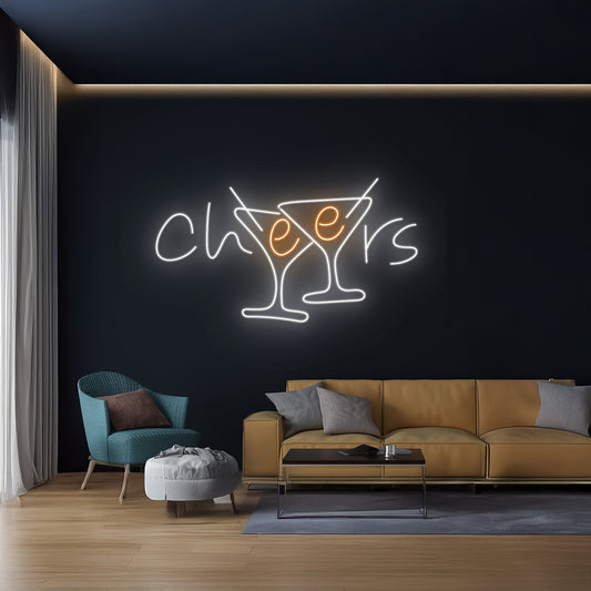 Cheers Led Sign