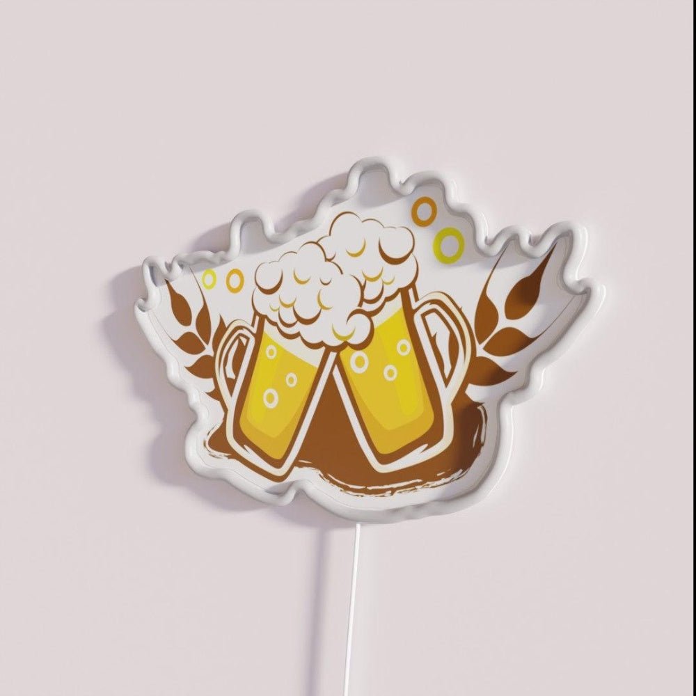 Cheers Lets Drink Rgb Led Neon Sign - Shineneon