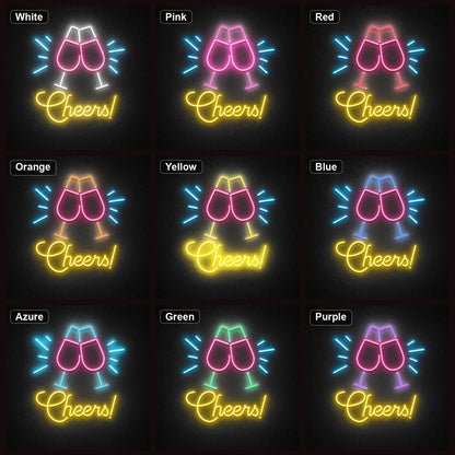 Cheers Man Cave LED Neon Sign Garage Neon Sign - Shineneon