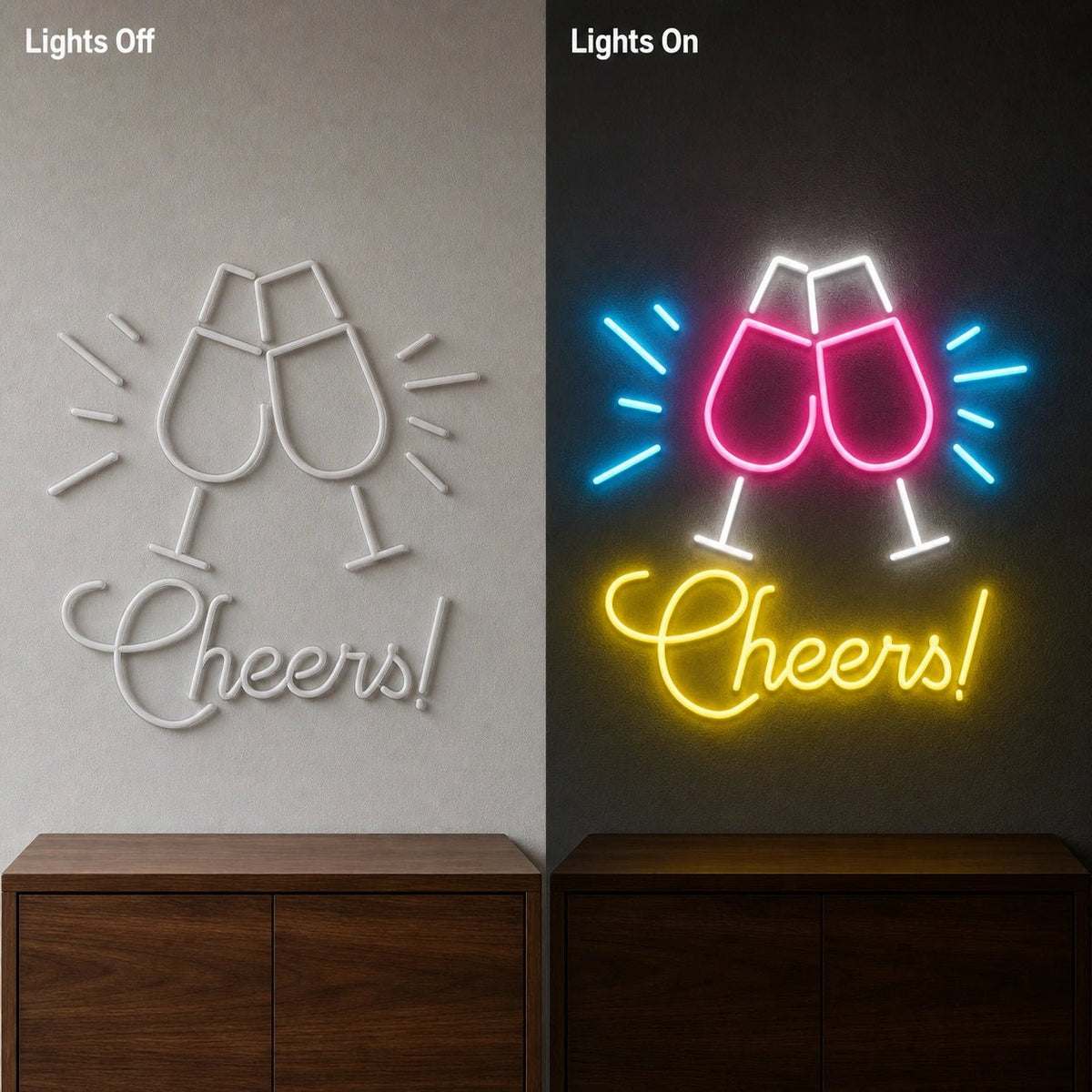 Cheers Man Cave LED Neon Sign Man Cave Neon Sign - Shineneon