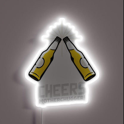 Cheers Motherchugger Rgb Led Neon Sign - Shineneon