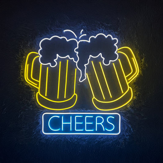 Cheers Neon Sign Unique Home Decor