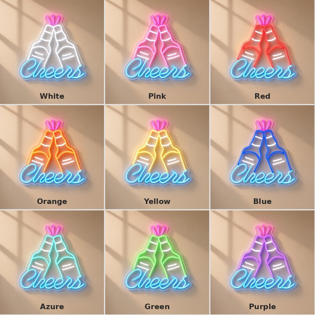 Cheers LED Neon Sign