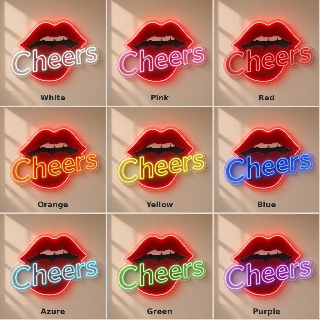 Cheers LED Neon Sign
