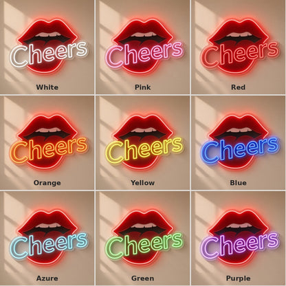 Cheers LED Neon Sign