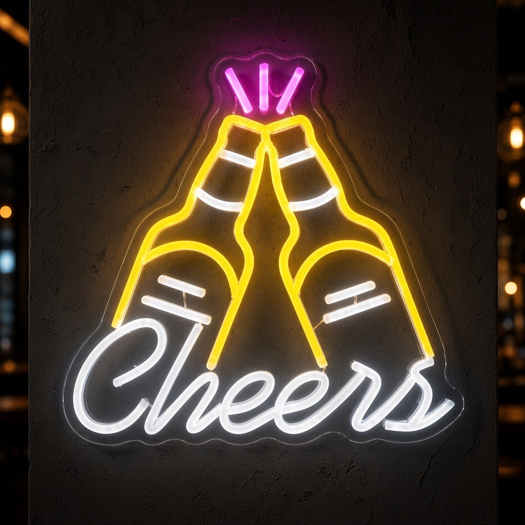 Cheers LED Neon Sign
