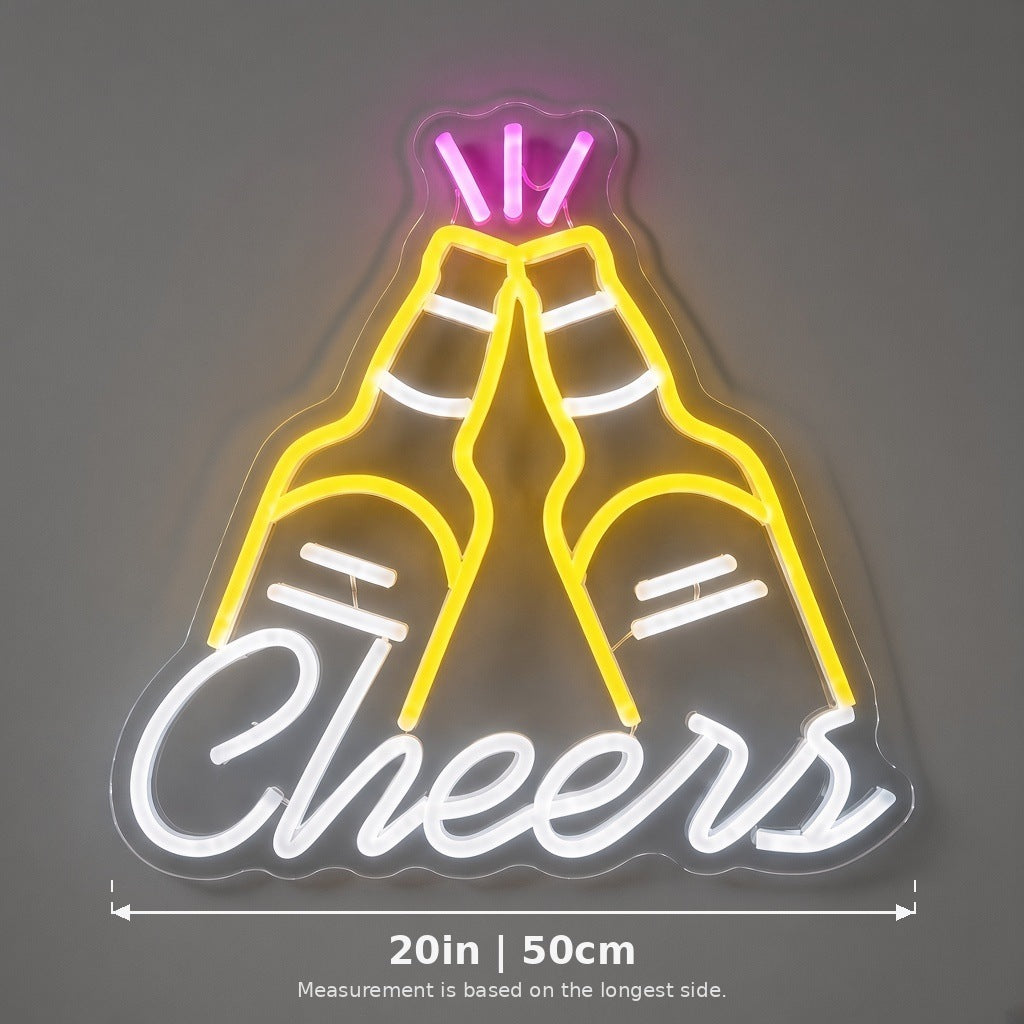 Cheers LED Neon Sign