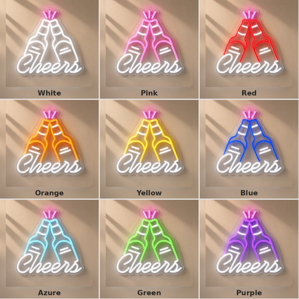 Cheers LED Neon Sign