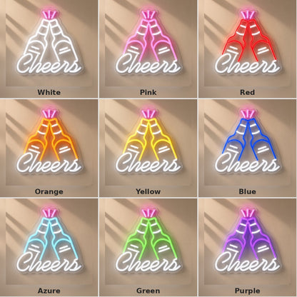 Cheers LED Neon Sign
