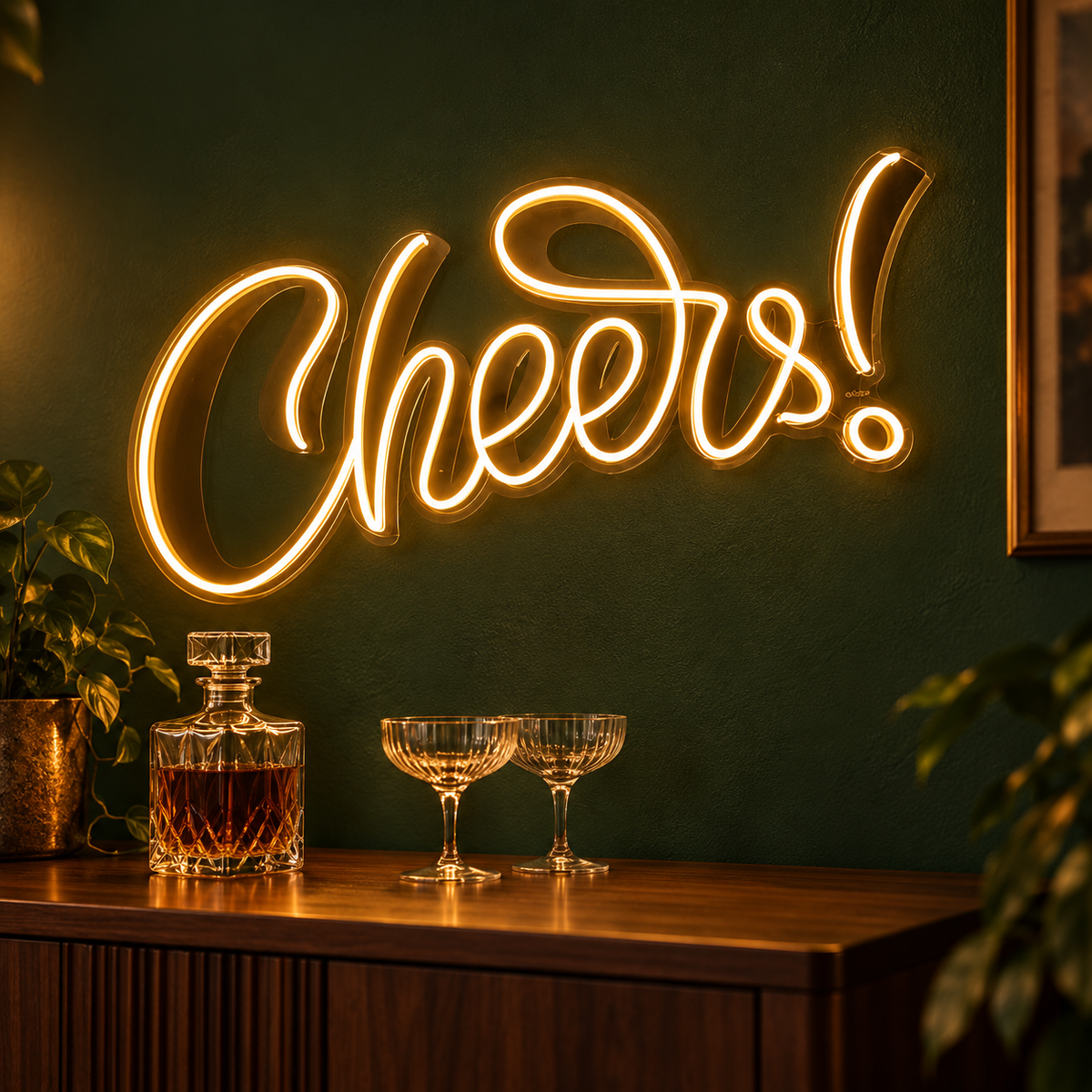 Cheers LED Neon Sign