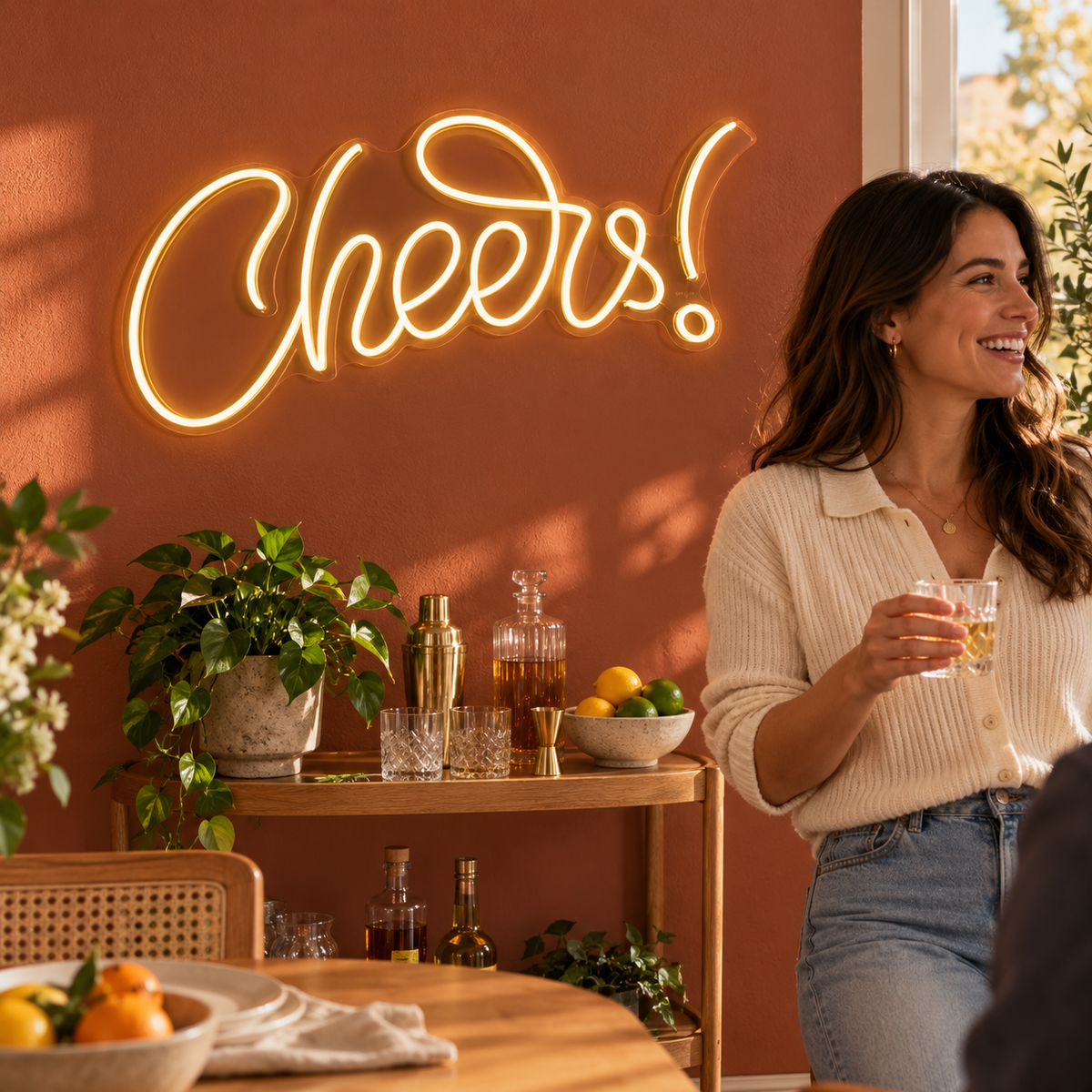 Cheers LED Neon Sign