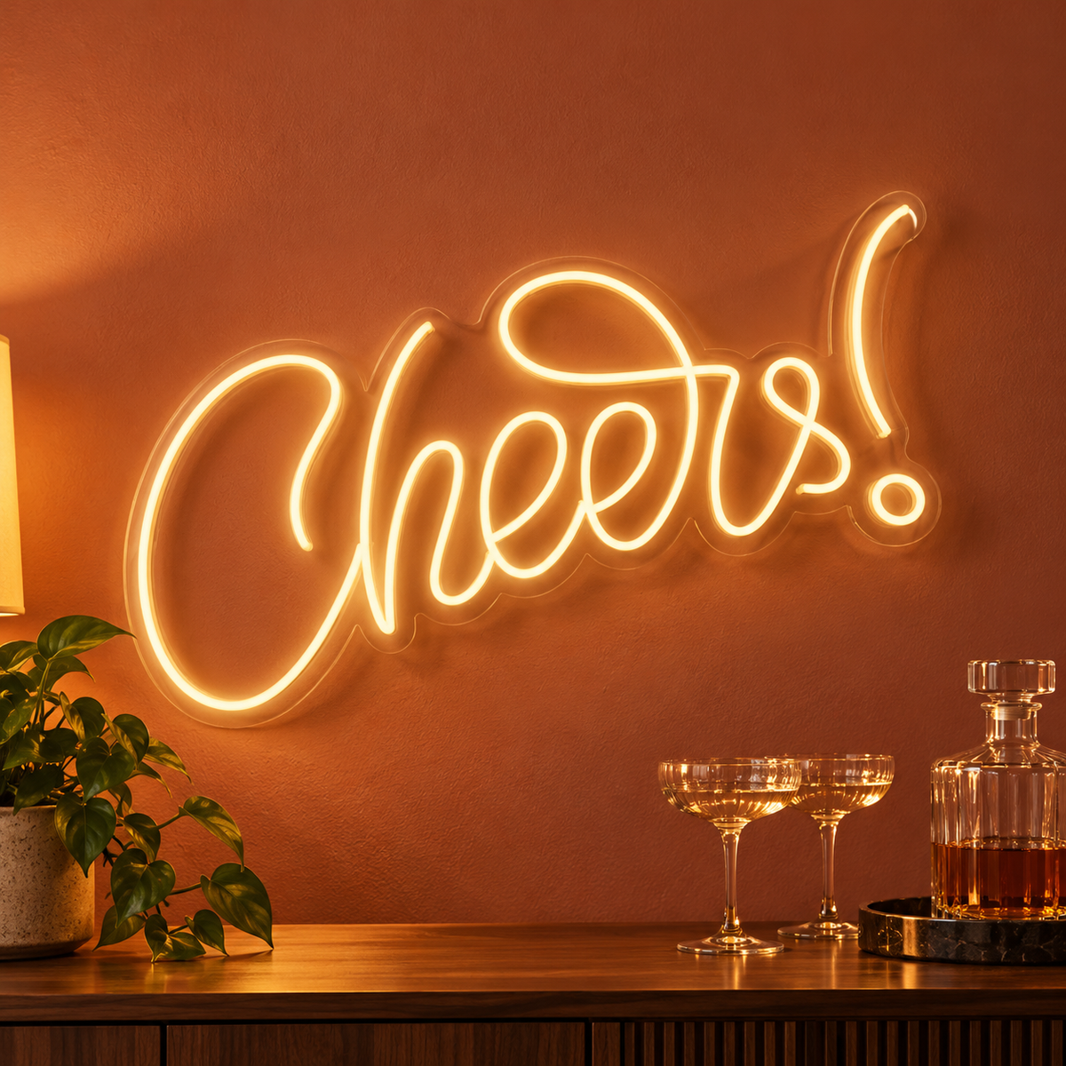 Cheers LED Neon Sign