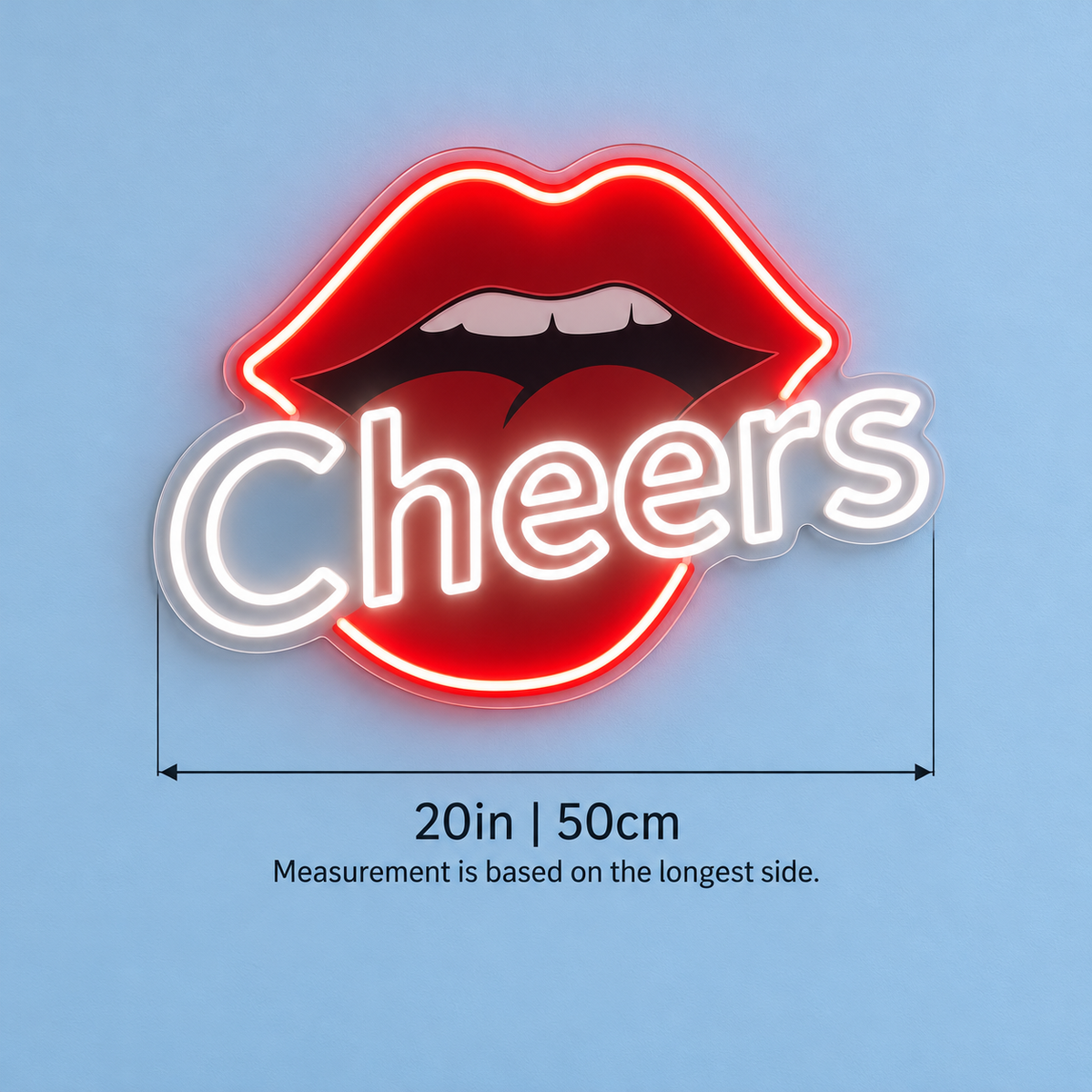 Cheers LED Neon Sign