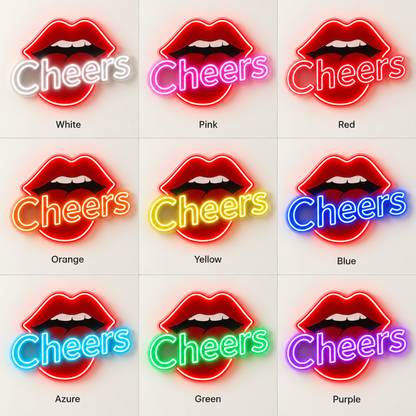 Cheers LED Neon Sign