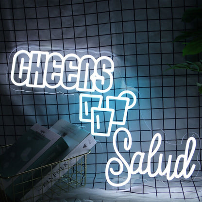 Cheers Salud Neon Sign | Shineneon