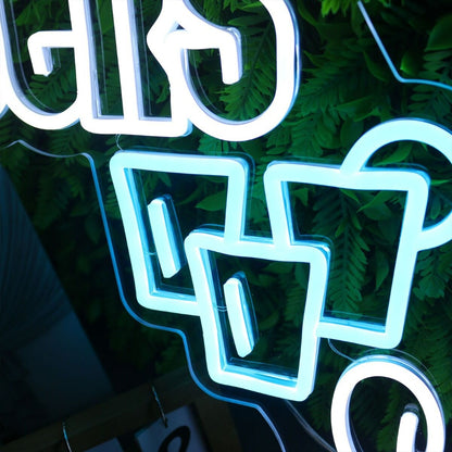 Cheers Salud White Custom Neon Sign | Shineneon