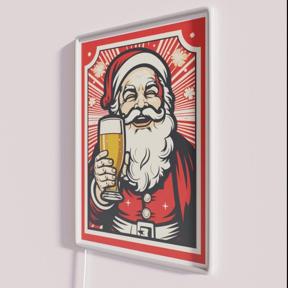 Cheers Santa Rgb Led Neon Sign - Shineneon
