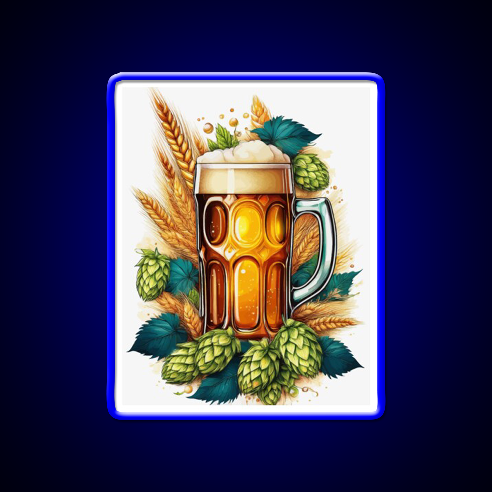 Cheers To Brews Around The World Beer Bar Decor Led Neon Sign Rgb Color - LED neon sign view 5