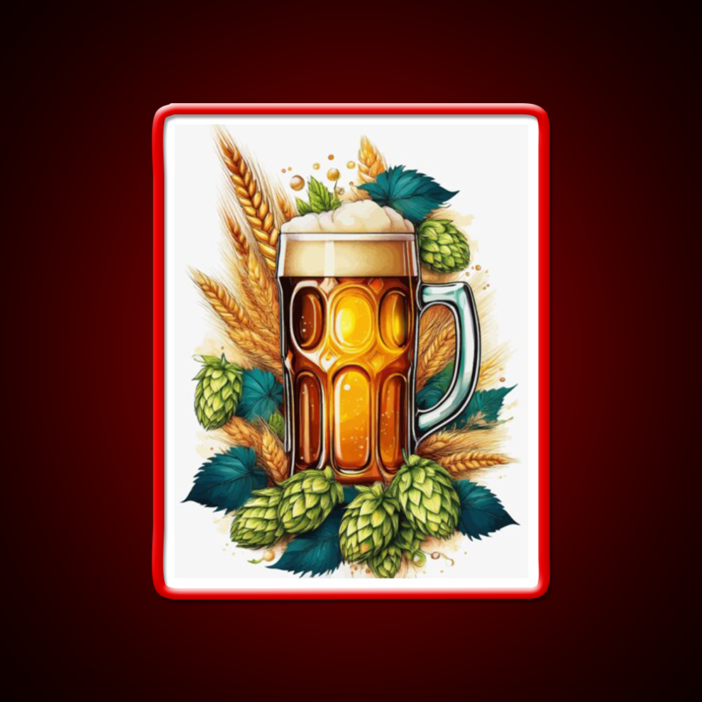 Cheers To Brews Around The World Beer Bar Decor Led Neon Sign Rgb Color - LED neon sign view 10