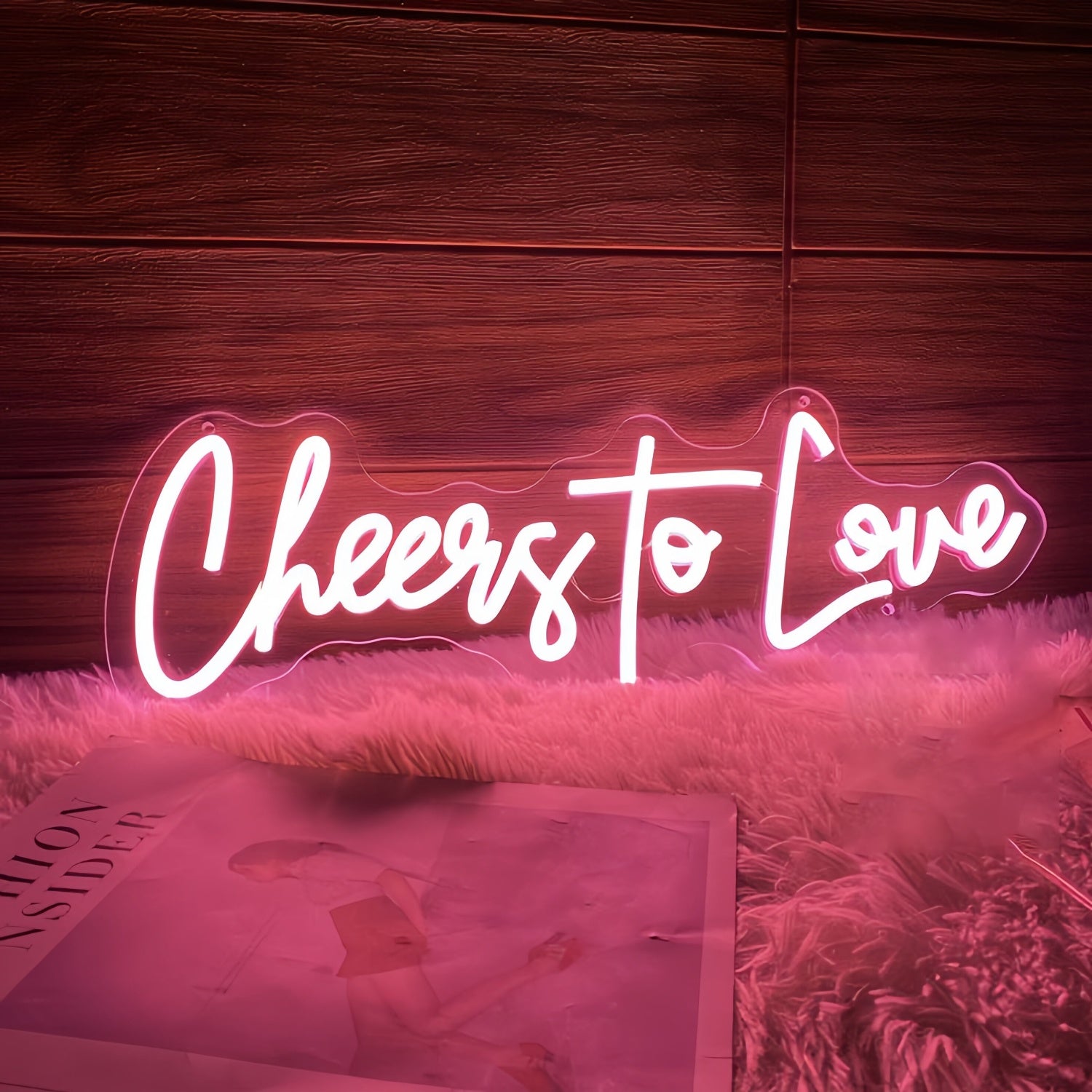 Cheers To Love Neon Sign For Our Romantic Life | Shineneon