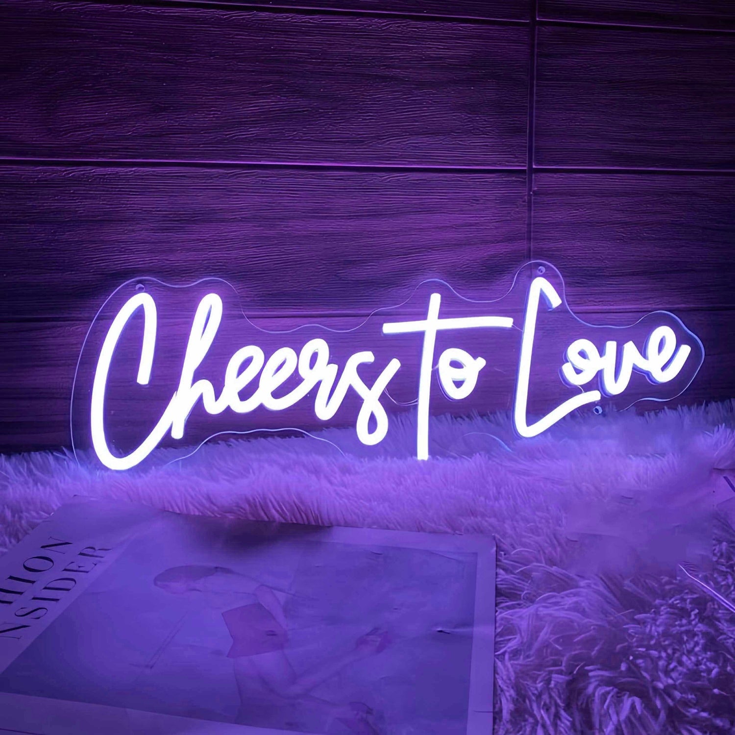 Cheers To Love Neon Sign For Our Romantic Life | Shineneon