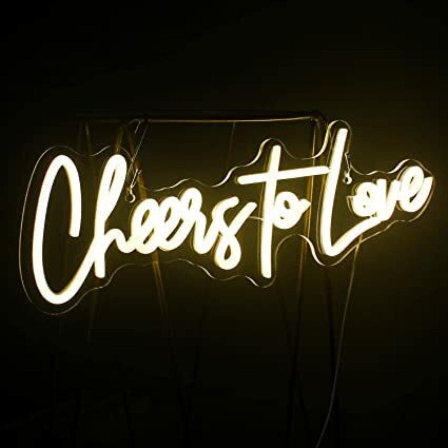 Cheers To Love Neon Sign For Wall Decor | Shineneon