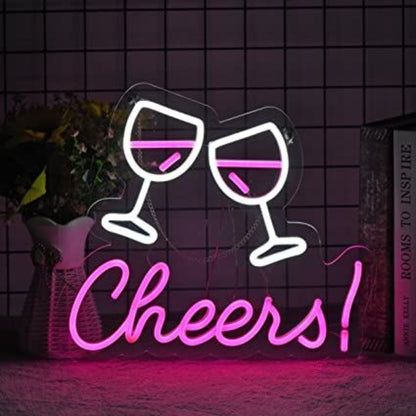 Cheers To Wine Neon Light | Shineneon
