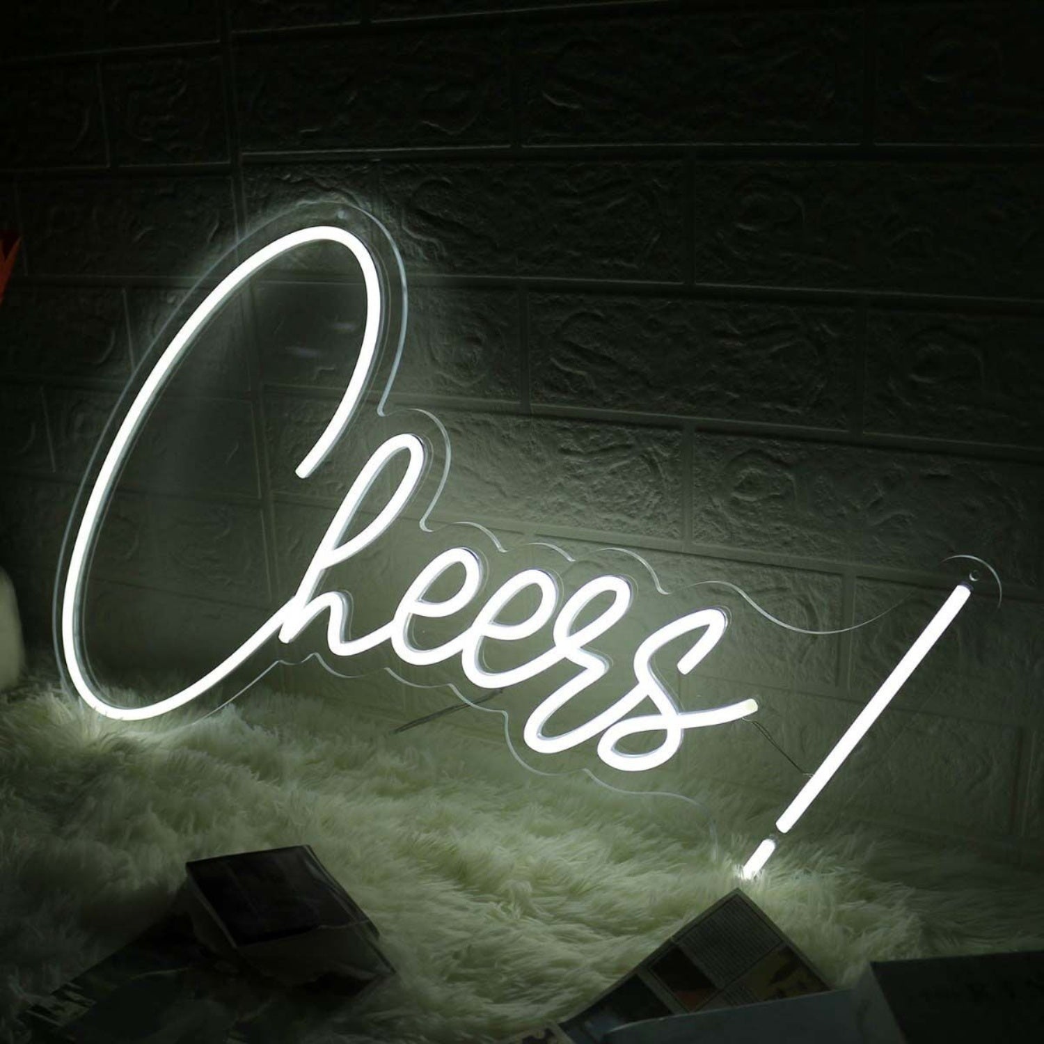 Cheers White Led Custom Neon Sign | Shineneon