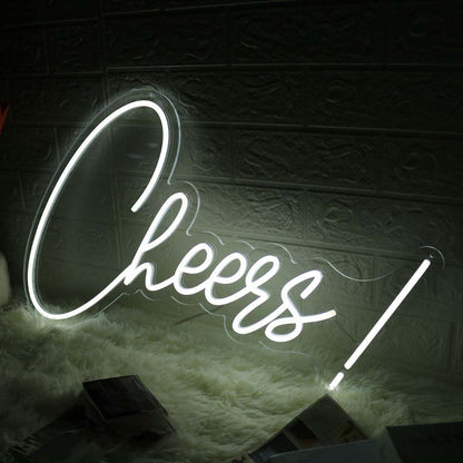 Cheers White Led Custom Neon Sign | Shineneon