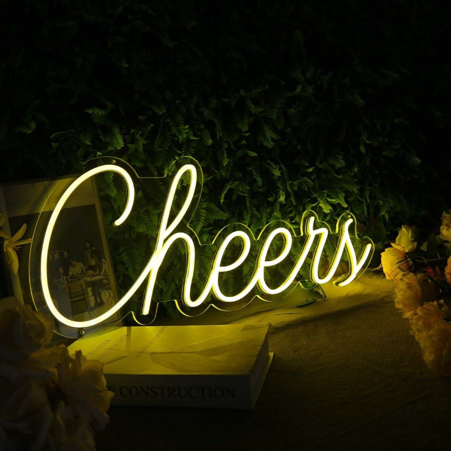 Cheers Yellow Custom Neon Sign | Shineneon