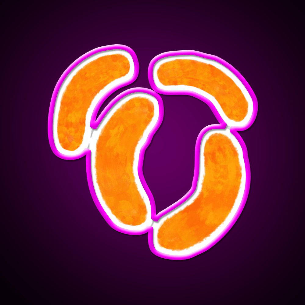 Cheese Puffs Snack Food Led Neon Sign Rgb Color - Shineneon