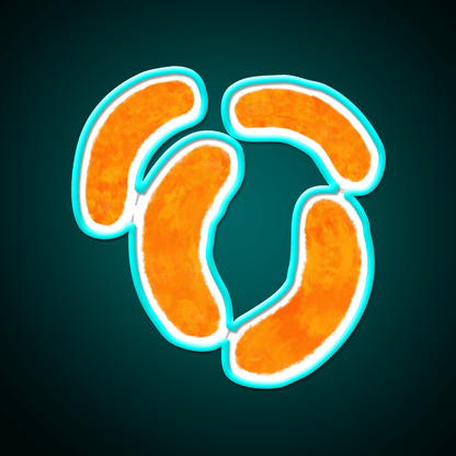 Cheese Puffs Snack Food Led Neon Sign Rgb Color - Shineneon