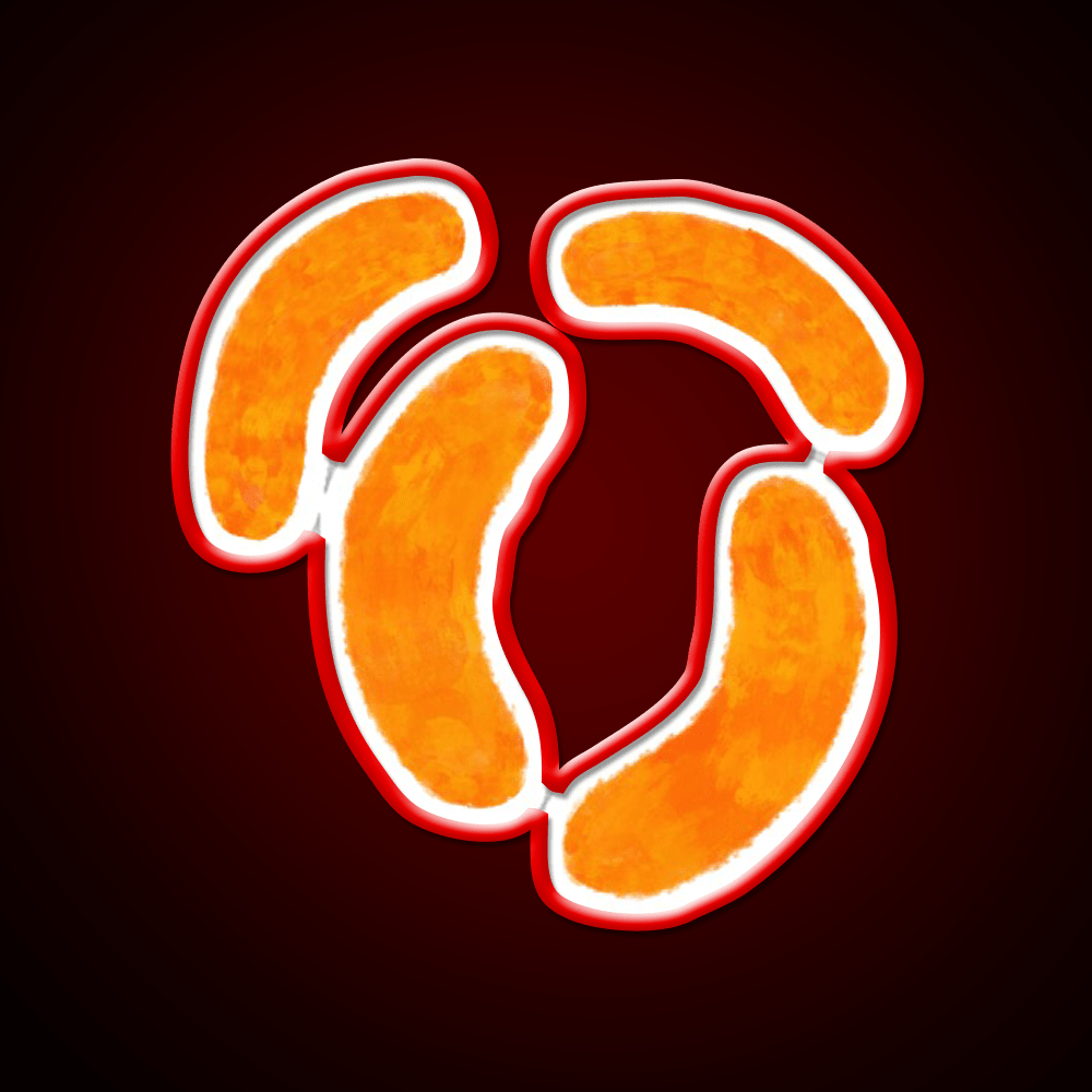 Cheese Puffs Snack Food Led Neon Sign Rgb Color - Shineneon