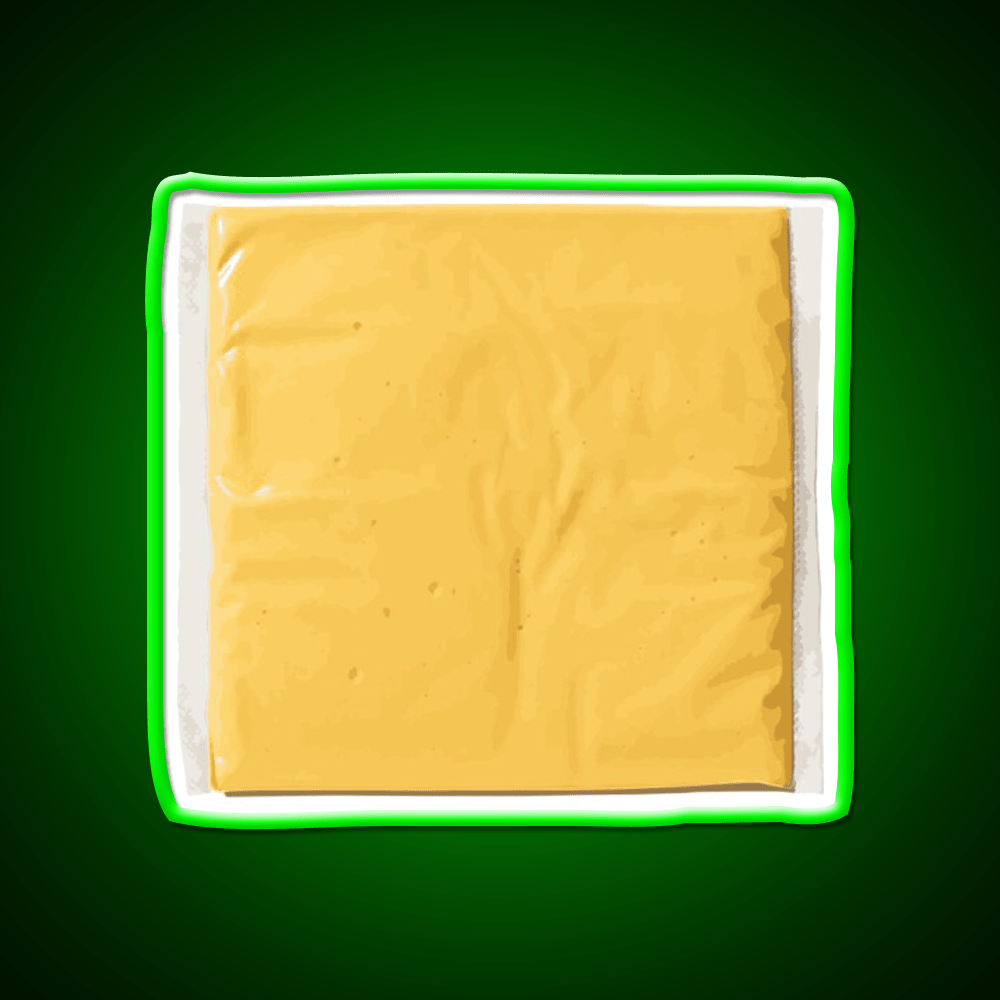 Cheese Slice Snack Food Led Neon Sign Rgb Color - Shineneon