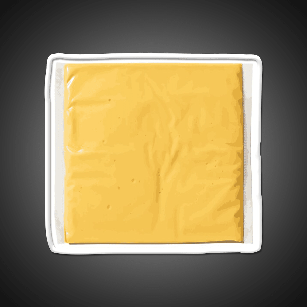 Cheese Slice Snack Food Led Neon Sign Rgb Color - Shineneon